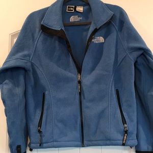 North Face fleece jacket.